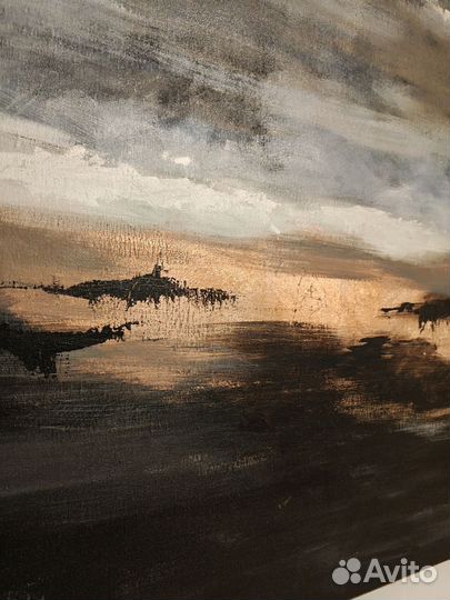 Картина 100 70 абстракция