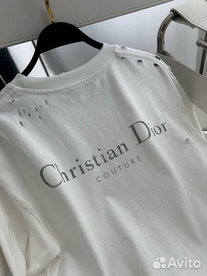 Christian dior футболка оверсайз (коллекция 2024)