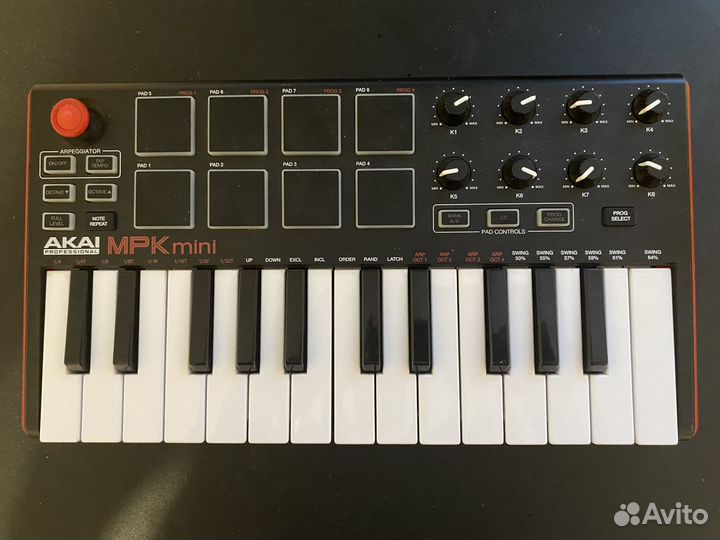 Akai MPK mini MK2 (миди клавиатура )