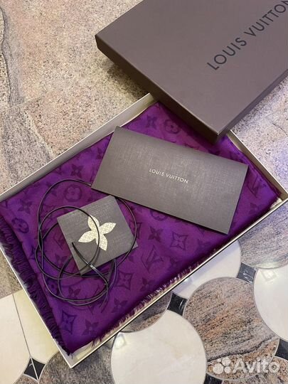 Шаль louis vuitton lv