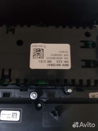 Панель климата bmw ф10