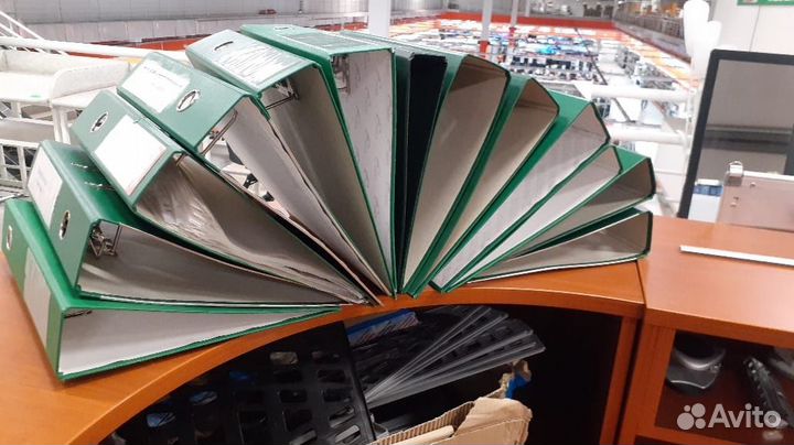 Папки-регистраторы Б.У