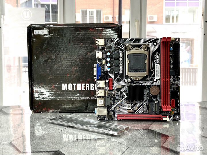 Материнская плата 1155 mini ITX (новая)