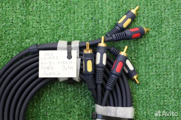JVC (Victor) LC-OFC A/V Cable разной длины, Japan