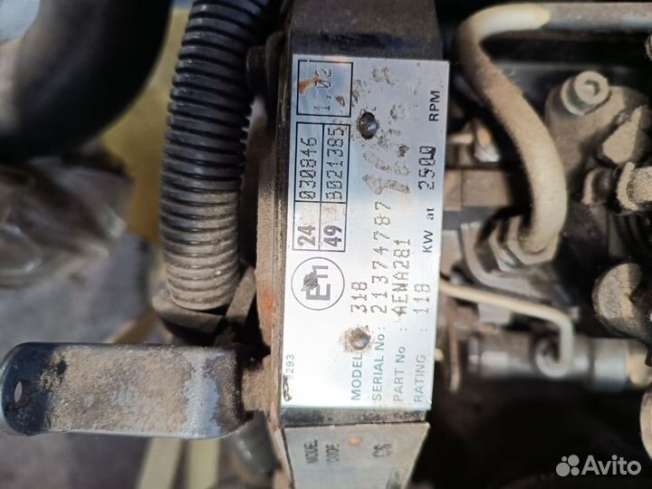 Cummins 318 двигатель в сборе к Daf45 180л.с