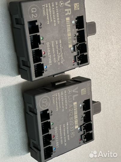 Блок двери на Мерседес w212