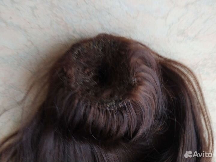 Шиньон из натуральных волос