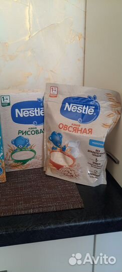 Молочные каши нестле