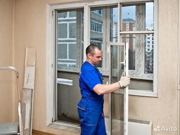 Окно пластиковое двухстворчатое