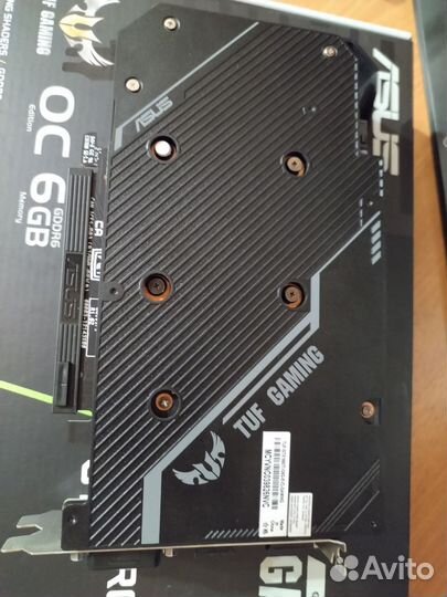 Видеокарта gtx 1660 ti 6gb Asus Tuf /Обмен