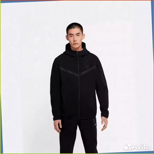 Zip худи Tech Fleece nike (Арт товара: 33571)