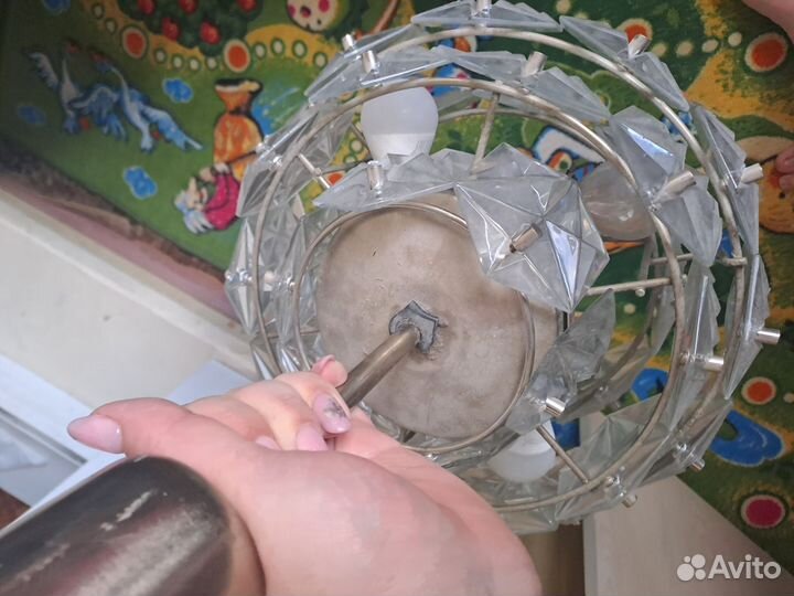 Люстра хрустальная СССР