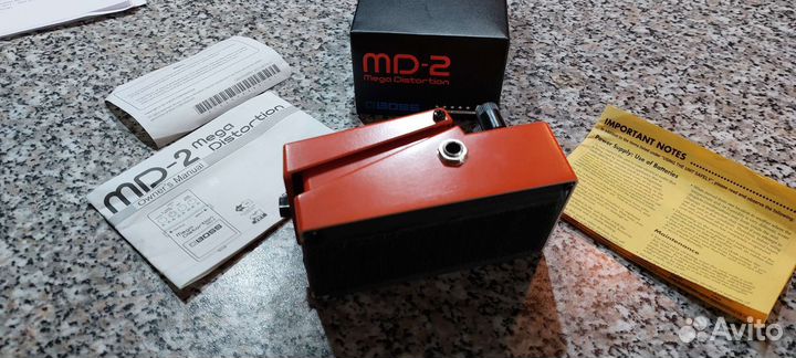 Гитарная педаль boss MD-2 Mega Distortion