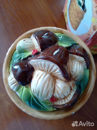 Банка для сыпучих продуктов Dream willage Грибы