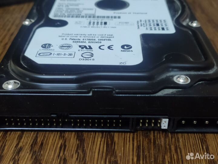 Ретро жёсткий диск IDE 10 - 80 гб