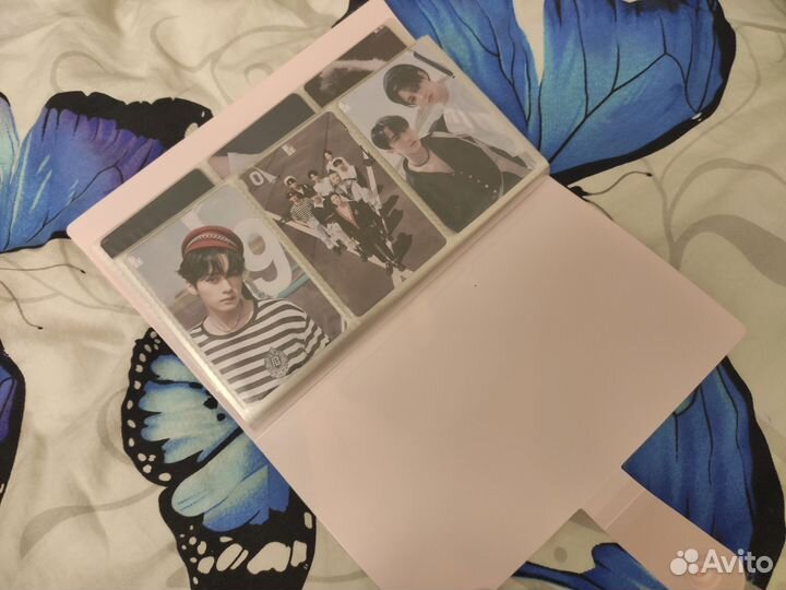 Карты stray kids maxident в биндере. (52 карты)