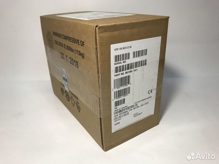 881785-B21 Жесткий диск HPE 12Tb SATA 7.2K