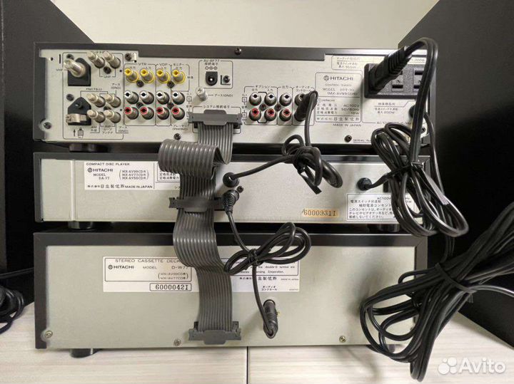 Музыкальный центр Hitachi mx-av99cd