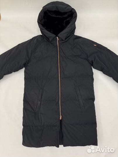 Пуховик Adidas бомбер Оригинал длинный женский