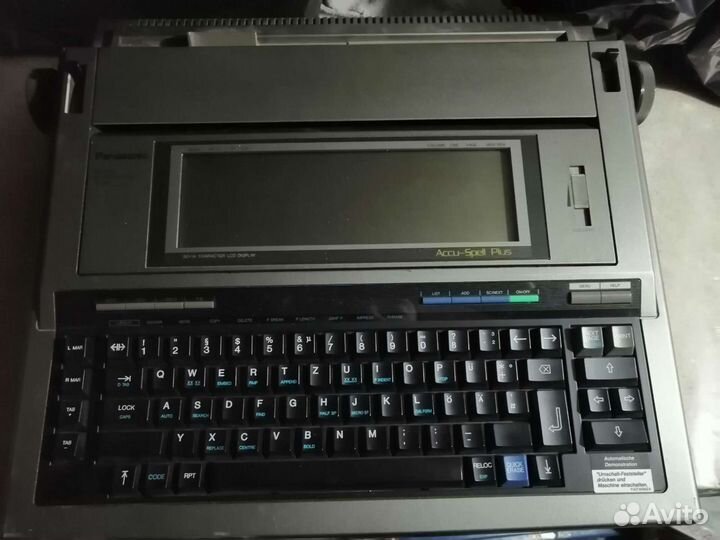 Печатная машинка Panasonic KX-W1000