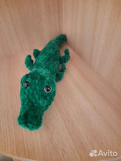 Крокодил, свинки, жираф вязаные вручную игрушки