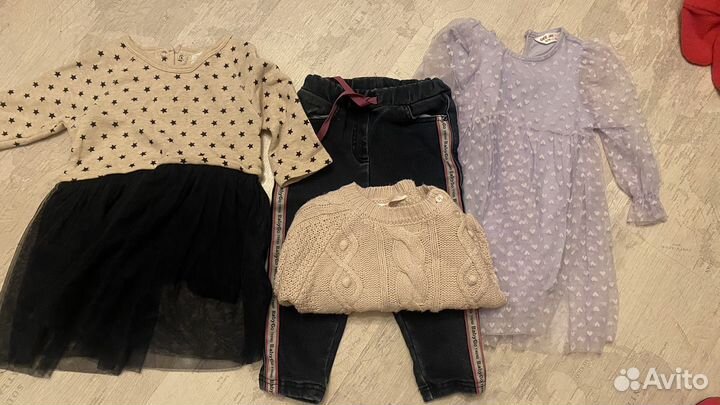 Вещи на девочку пакетом 80-86
