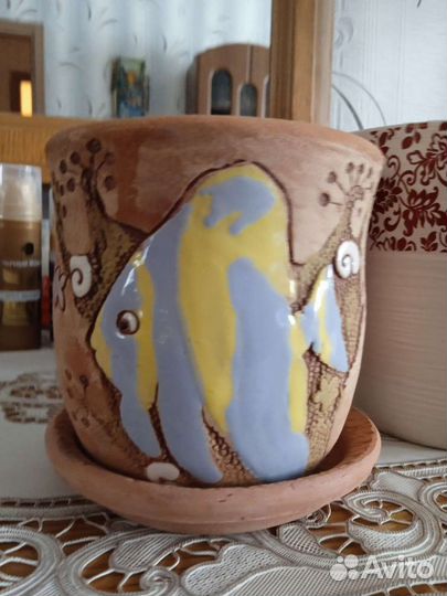 Горшок керамический