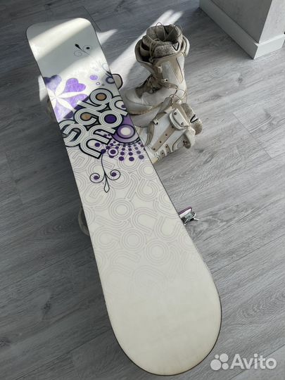 Сноуборд комлект женский Solomon Ride