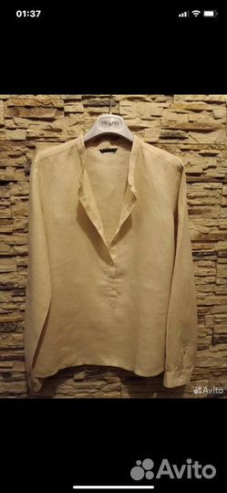 Рубашка блузка лён