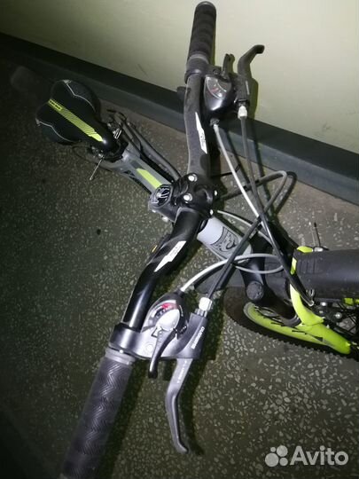 Велосипед подростковый black aqua Cross