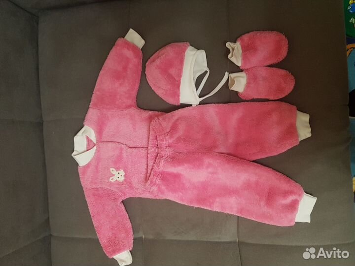 Вещи пакетом для девочки с 0 до 6 месяцев