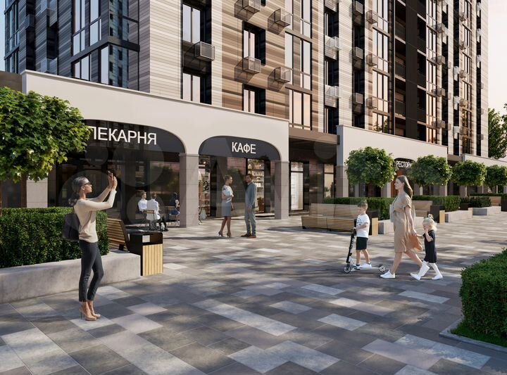 2-к. квартира, 65,2 м², 4/14 эт.