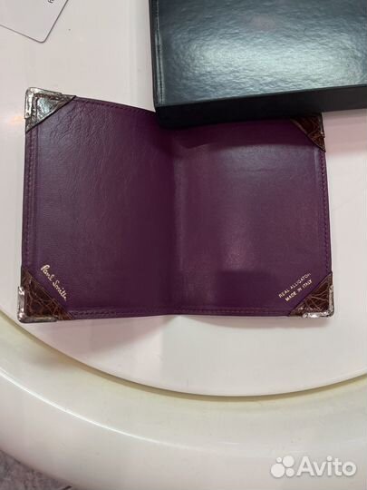 Обложка на паспорт крокодил Paul Smith оригинал