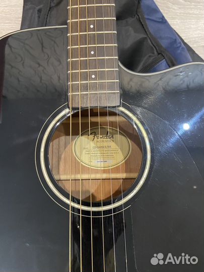 Гитара Fender из Европы - Акустик с подключением