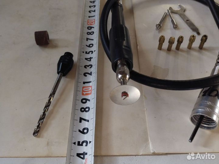 Гибкий вал для гравёра,патрон кулачковый,цанги