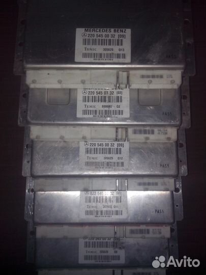 Блоки управленния двигателем Mercedes w220