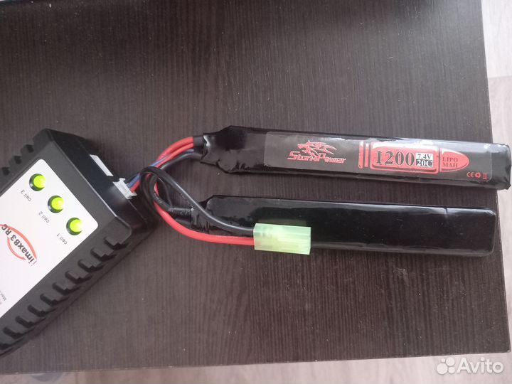 Аккумуляторы li-po 7.4в нунчаки