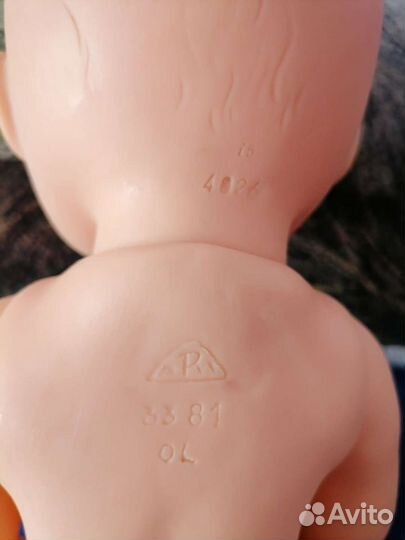 Советская кукла пупс aRi гдр 34 см