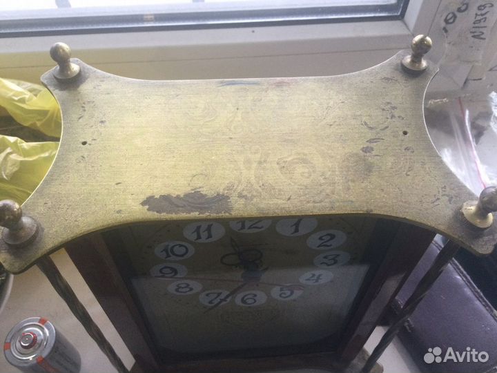 Настольные часы Янтарь из СССР