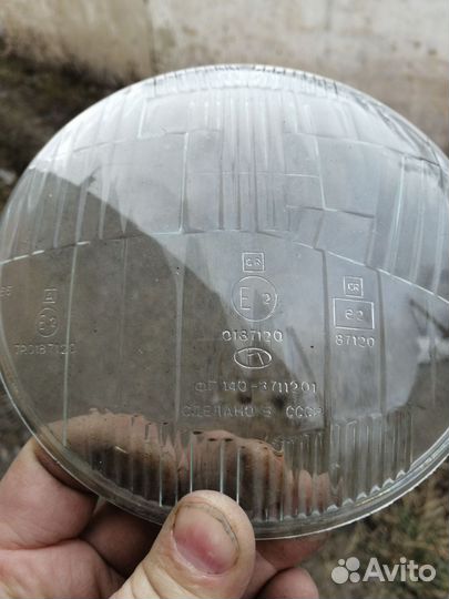 Стекла на фары, москвич и другие авто СССР