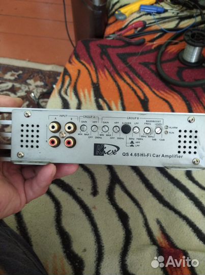 Автомобильный усилитель звука 2 канальный