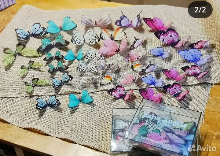 Бабочки из пвх