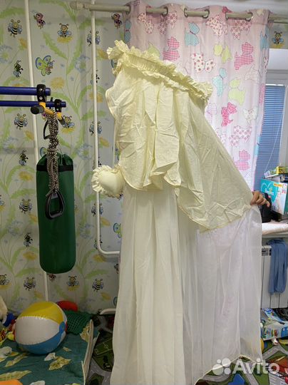 Балдахин в кроватку с держателем