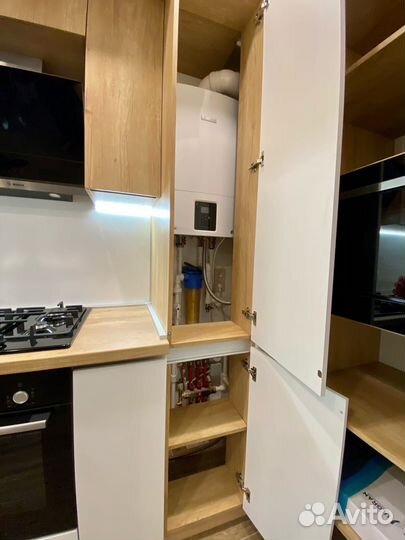 Прямая кухня на заказ. Фабрика в Новосибирске