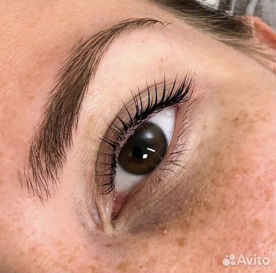 Ламинирование ресниц+ботокс