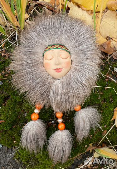 Сувенир с мехом оленя