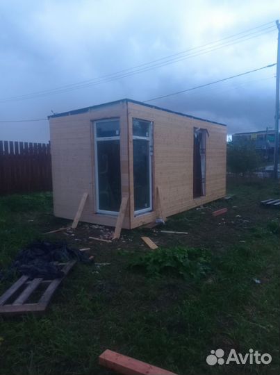 Каркасный модульный дом