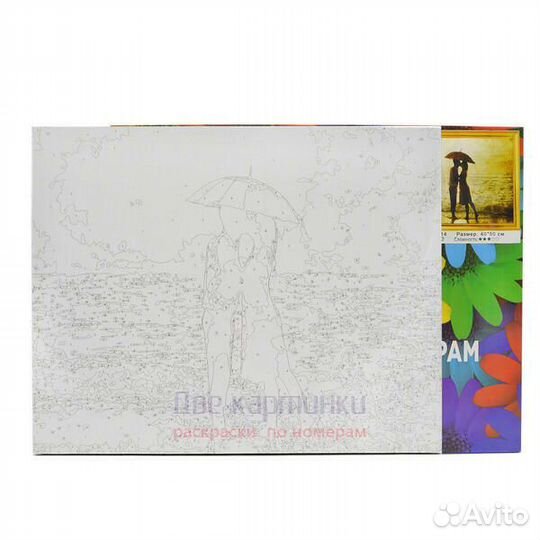 Картина по номерам 40x50 Рыжие котятки в чайнике с