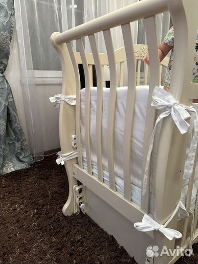 Детская кроватка Итальянская с продольным