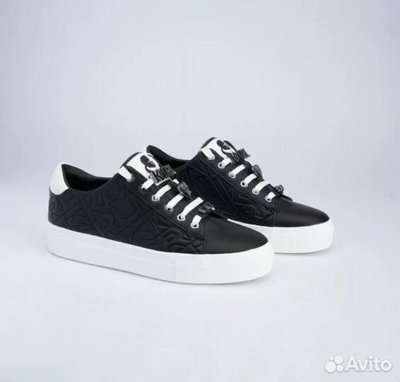 37.38.38,5.39кожаные кроссовки karl lagerfeld ориг